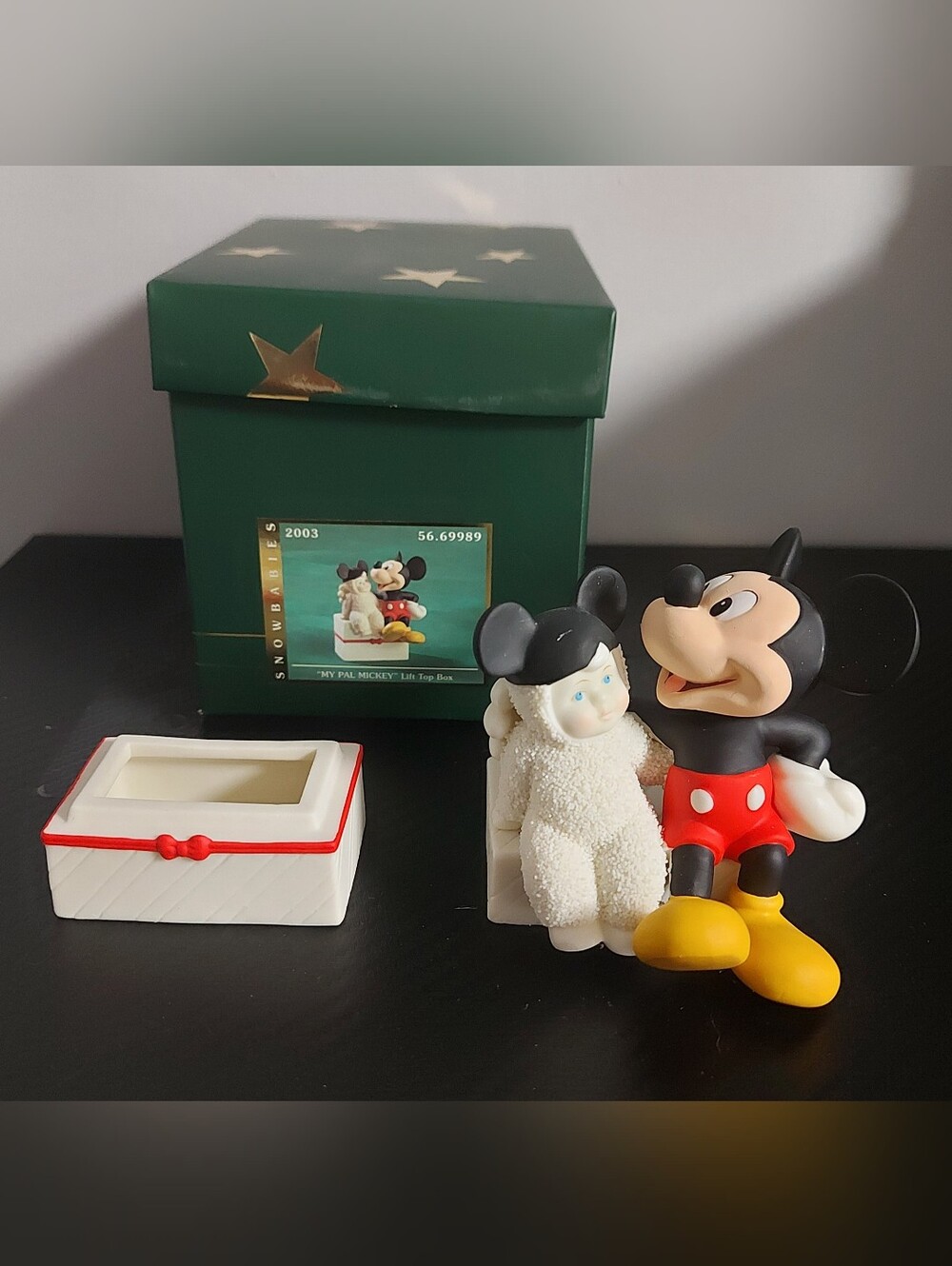 Dept 56 Snowbabies "My Pal Mickey" Figurine & Box